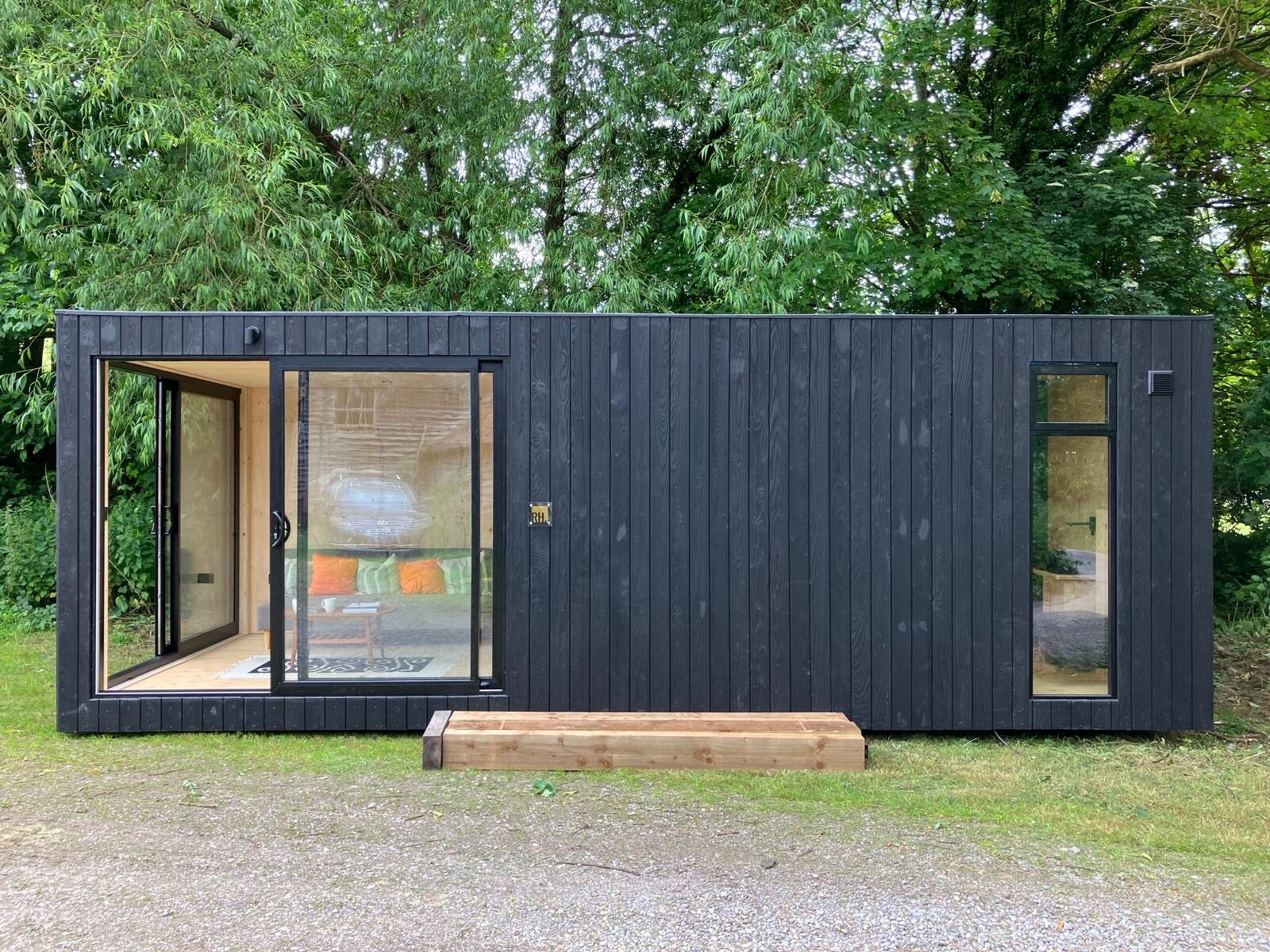 Bespoke cabin build in West Sussex countryside — Random Hare design studio